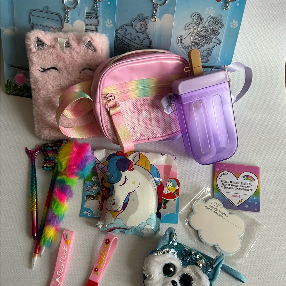 The Children's Place Pink and Purple Kids Accessories Set